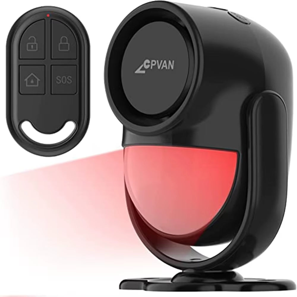 Wireless 433Mhz Infrared Detector Motion Sensor Alarm with Remote Control Home Security Burglar Motion Detector 125Db